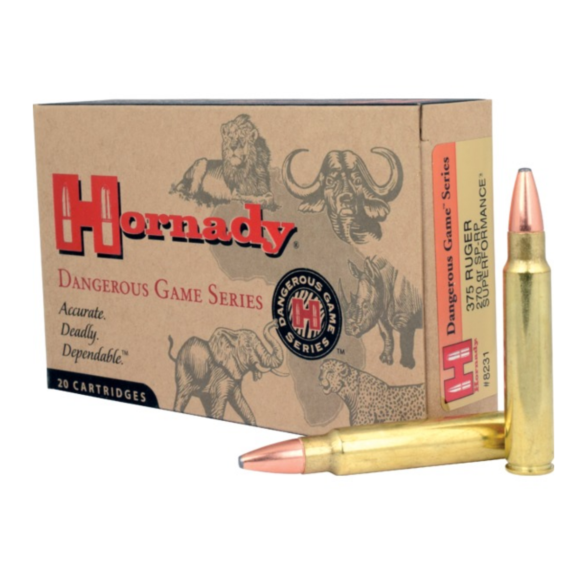 Hornady 375 Ruger 270gr SP-RP