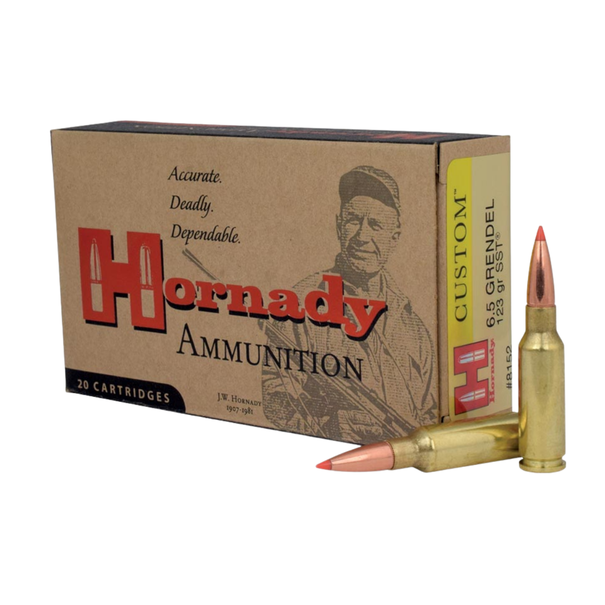 Hornady 6,5 Grendel 123gr SST