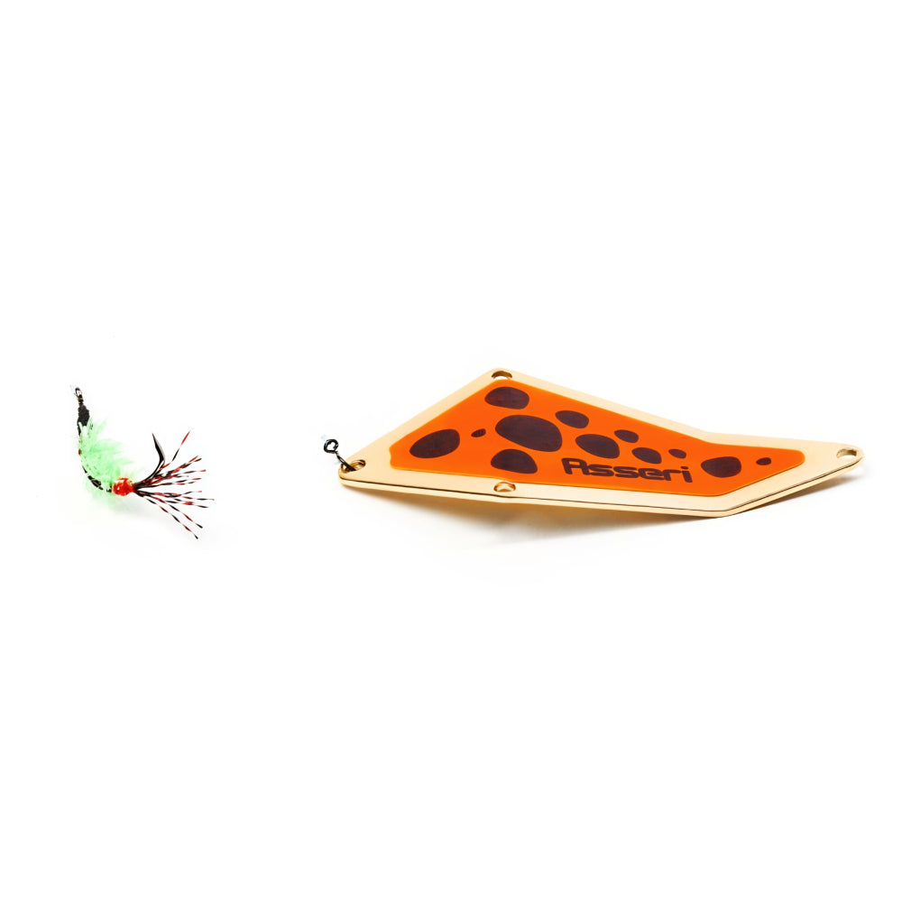 Asseri Arctic Char Lure Fly Guld Or/Sv
