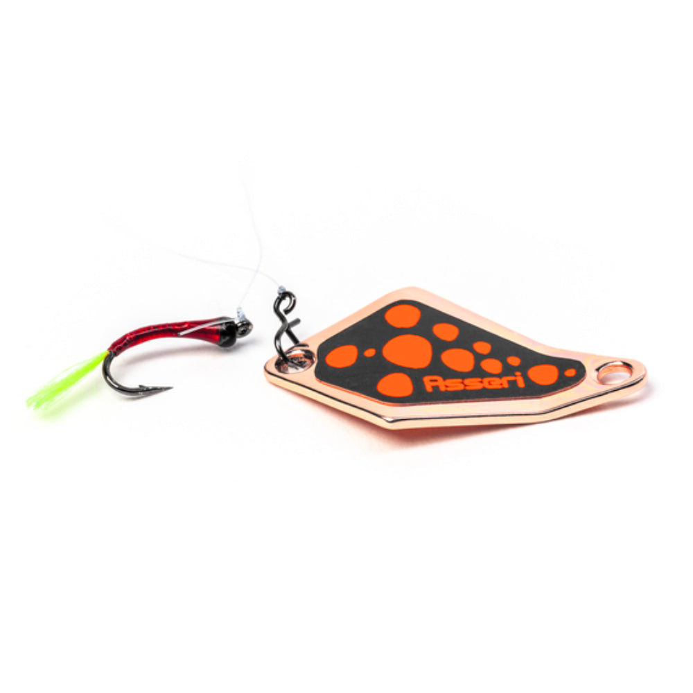 Asseri Arctic Char Lure Mini Svart/Röd