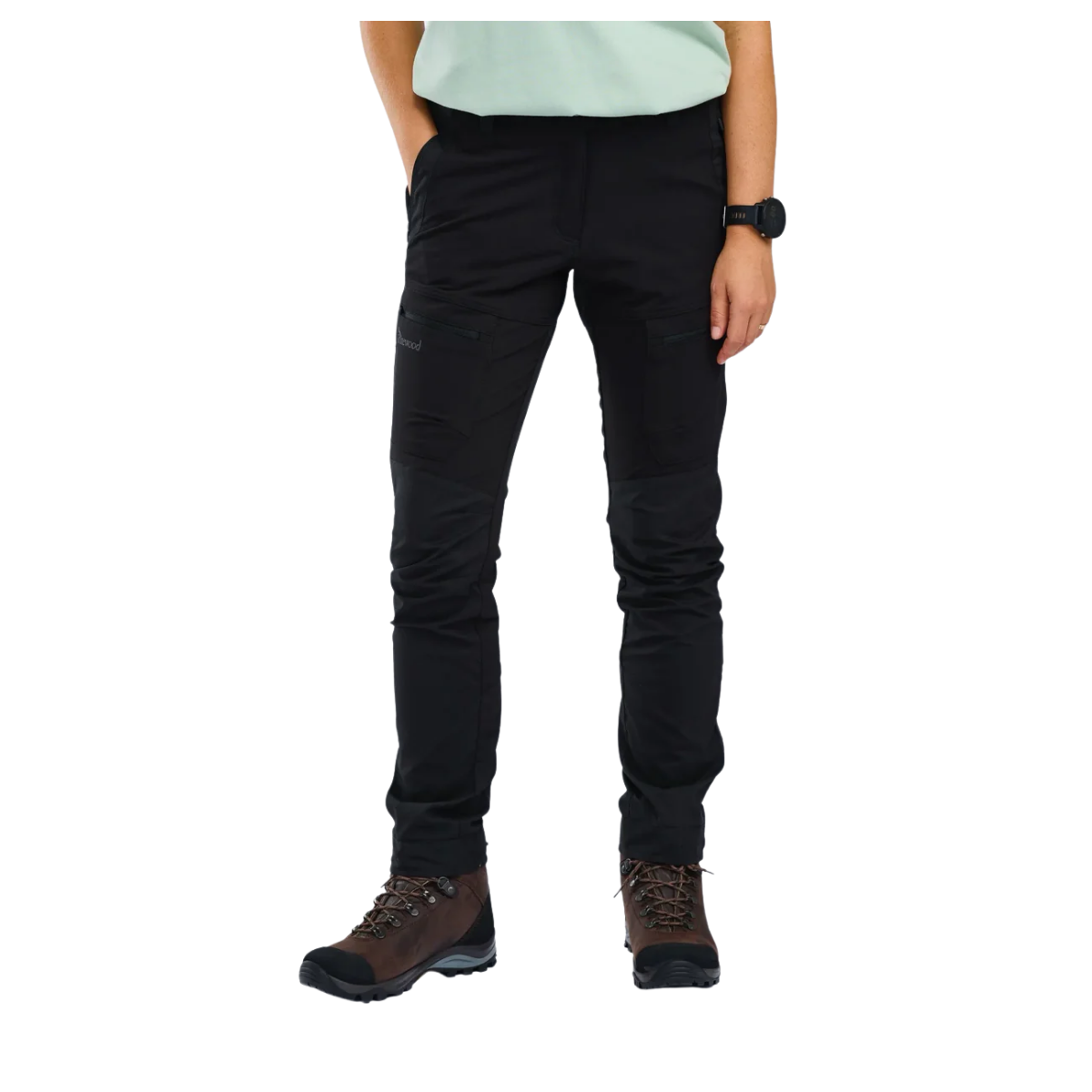 Pinewood Finnveden Hybrid Byxa Dam Black