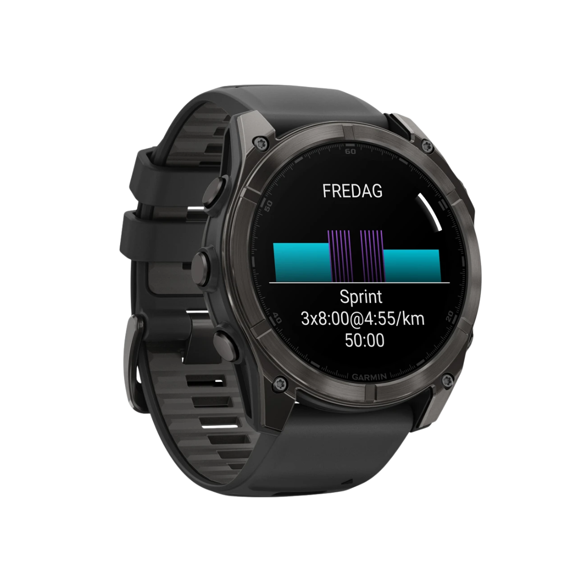 Garmin fēnix 8 AMOLED 51 mm Sapphire DLC
