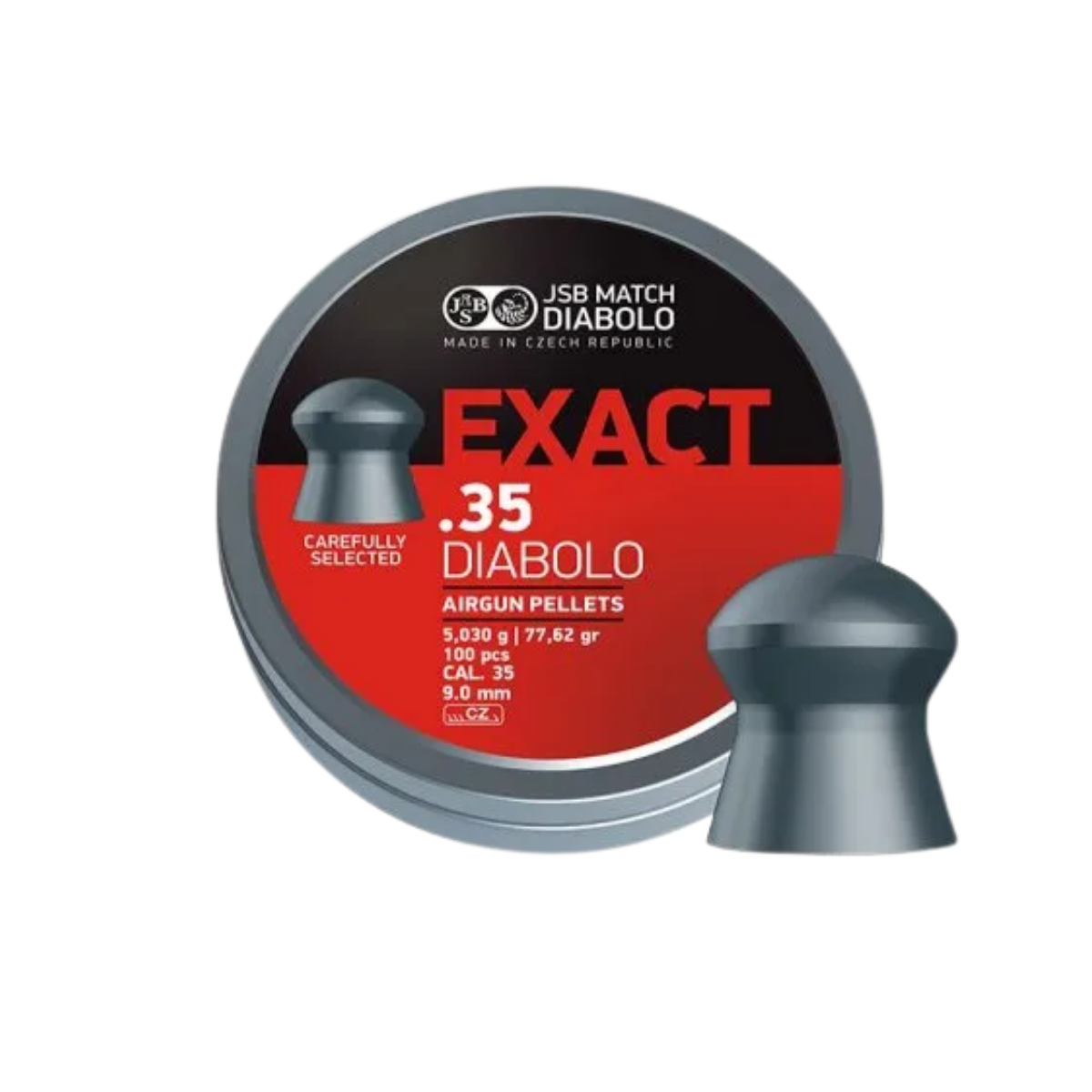JSB  Match Diabolo Exact .35/9,0mm 5,250g 100st