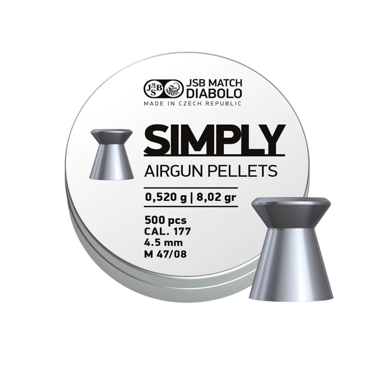 JSB Simply 4,5 mm 500st