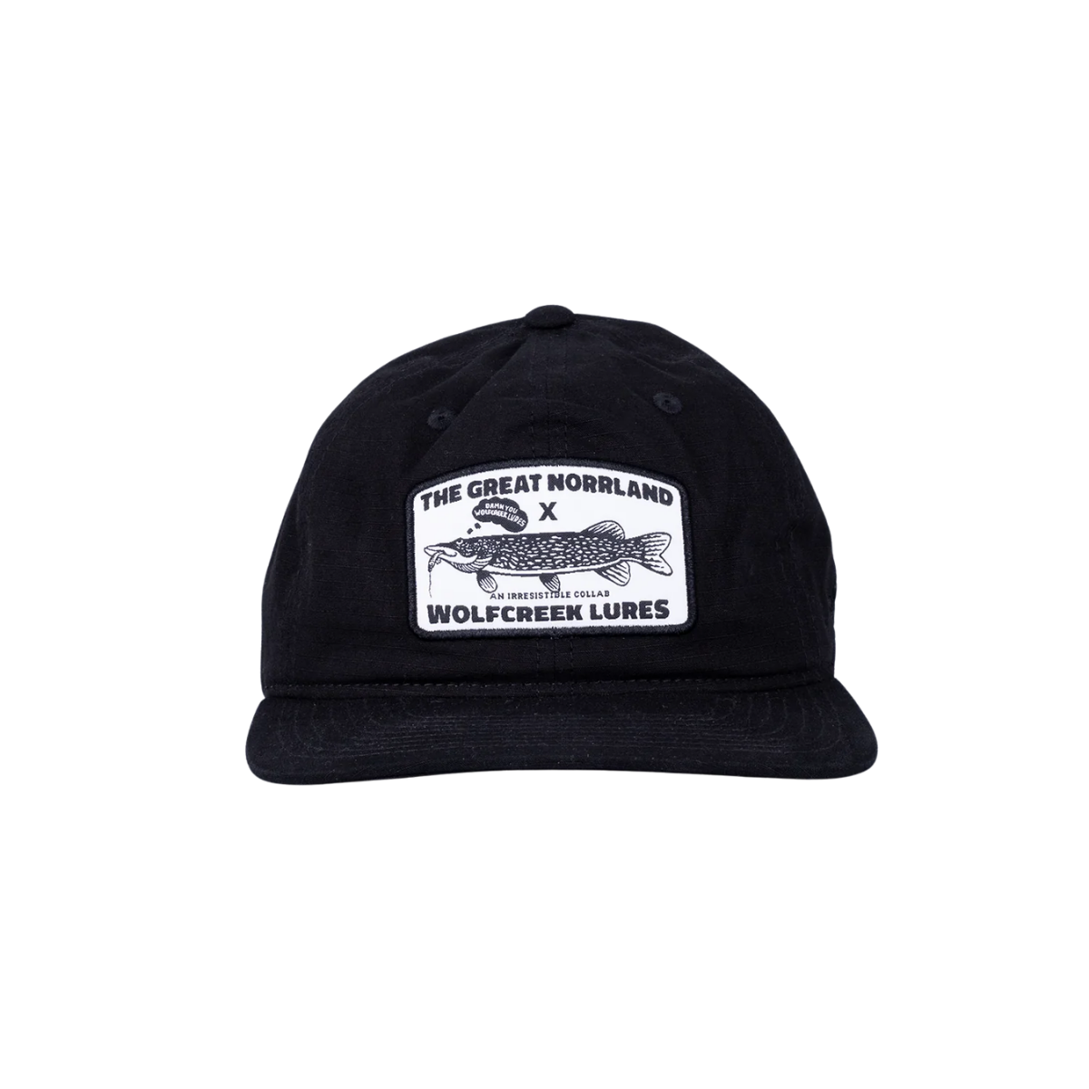 Great Norrland Collab 6-Panel Cap Black