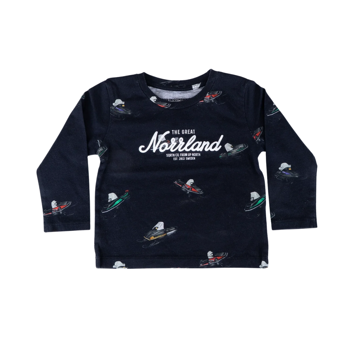 Great Norrland Kids Long Sleeve Skoter Black
