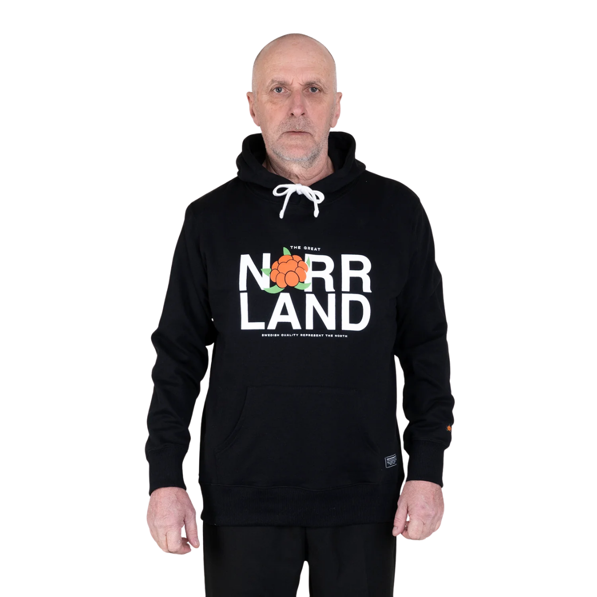 Great Norrland Represent Hoodie Black