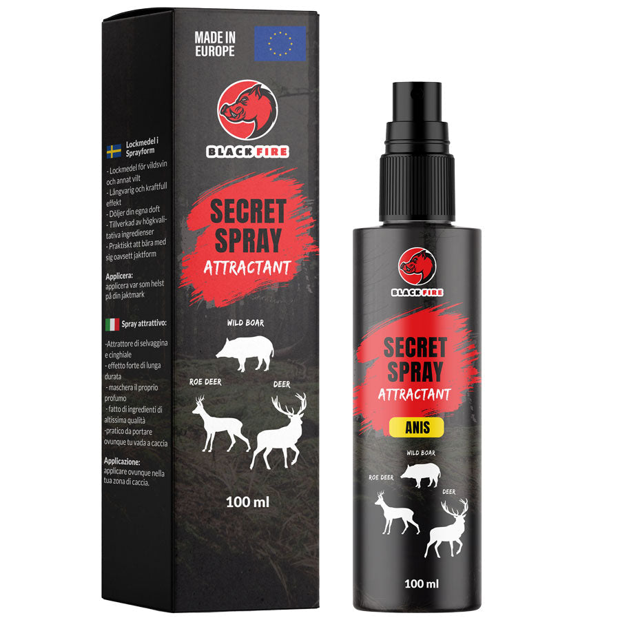 Black Fire Secret Spray - Anis