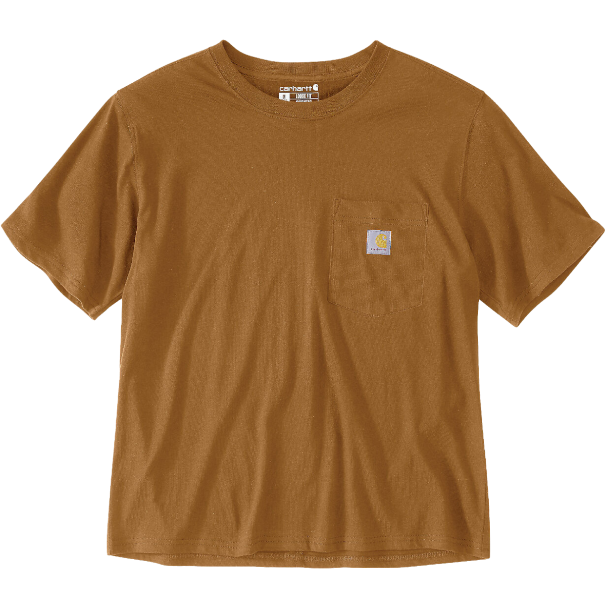 Carhart Lightweight S/S T-Shirt Brun Dam