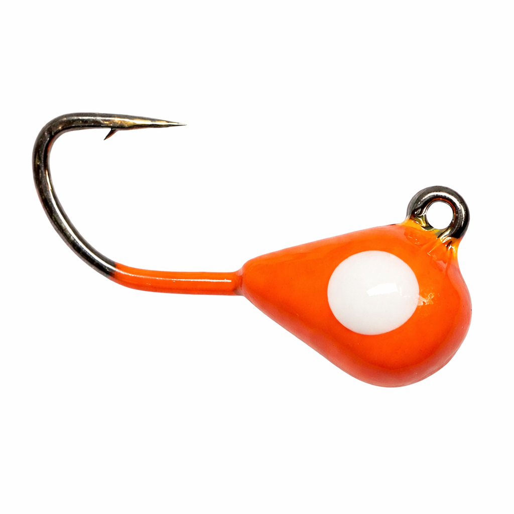 Polarpirken Plexi + Resin Romkornet Orange/Vit