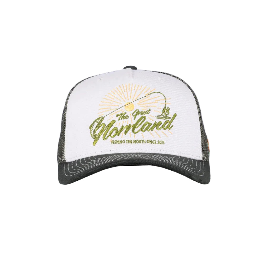 Great Norrland Fish On Trucker Cap Ivory
