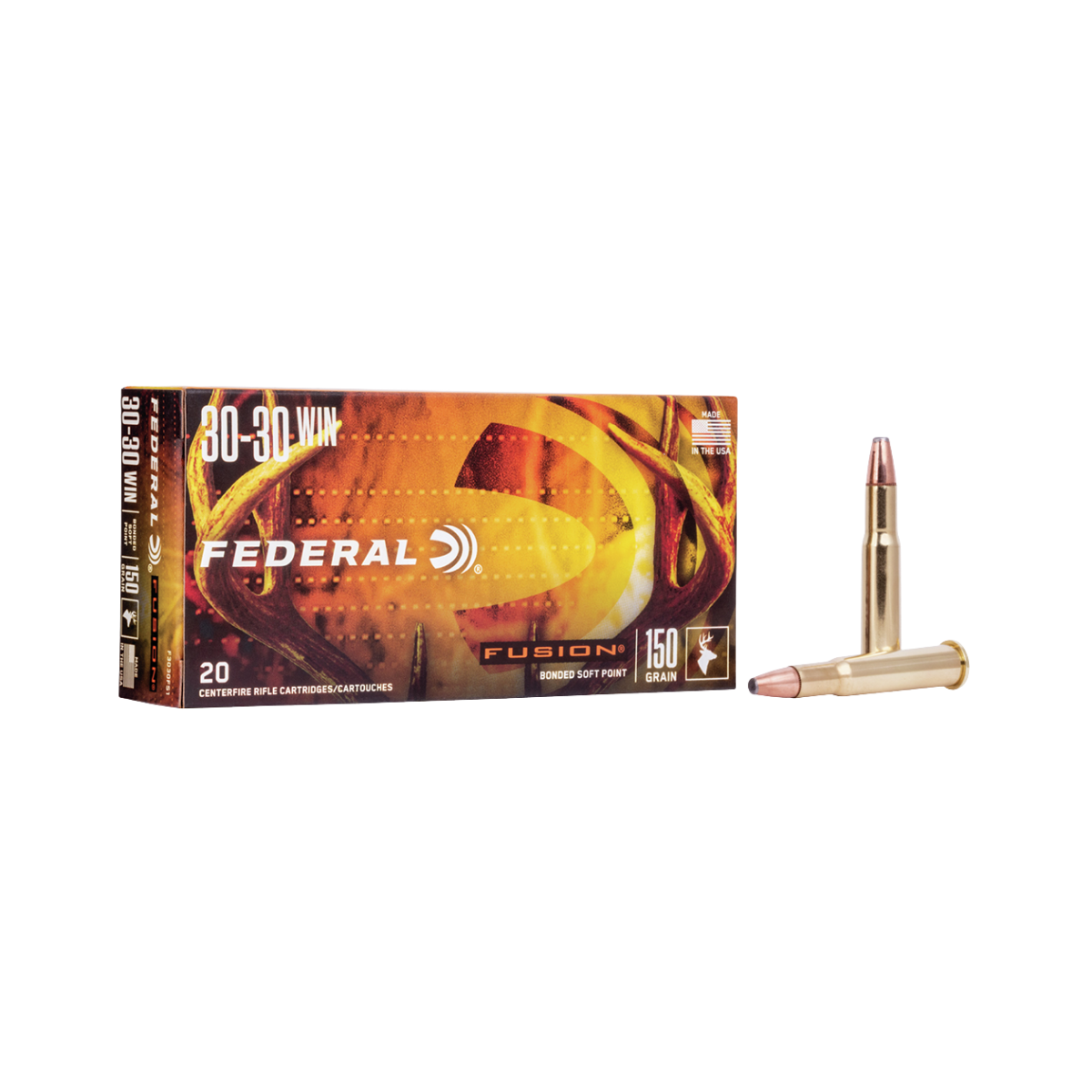 Federal 30-30 150gr Fusion FN