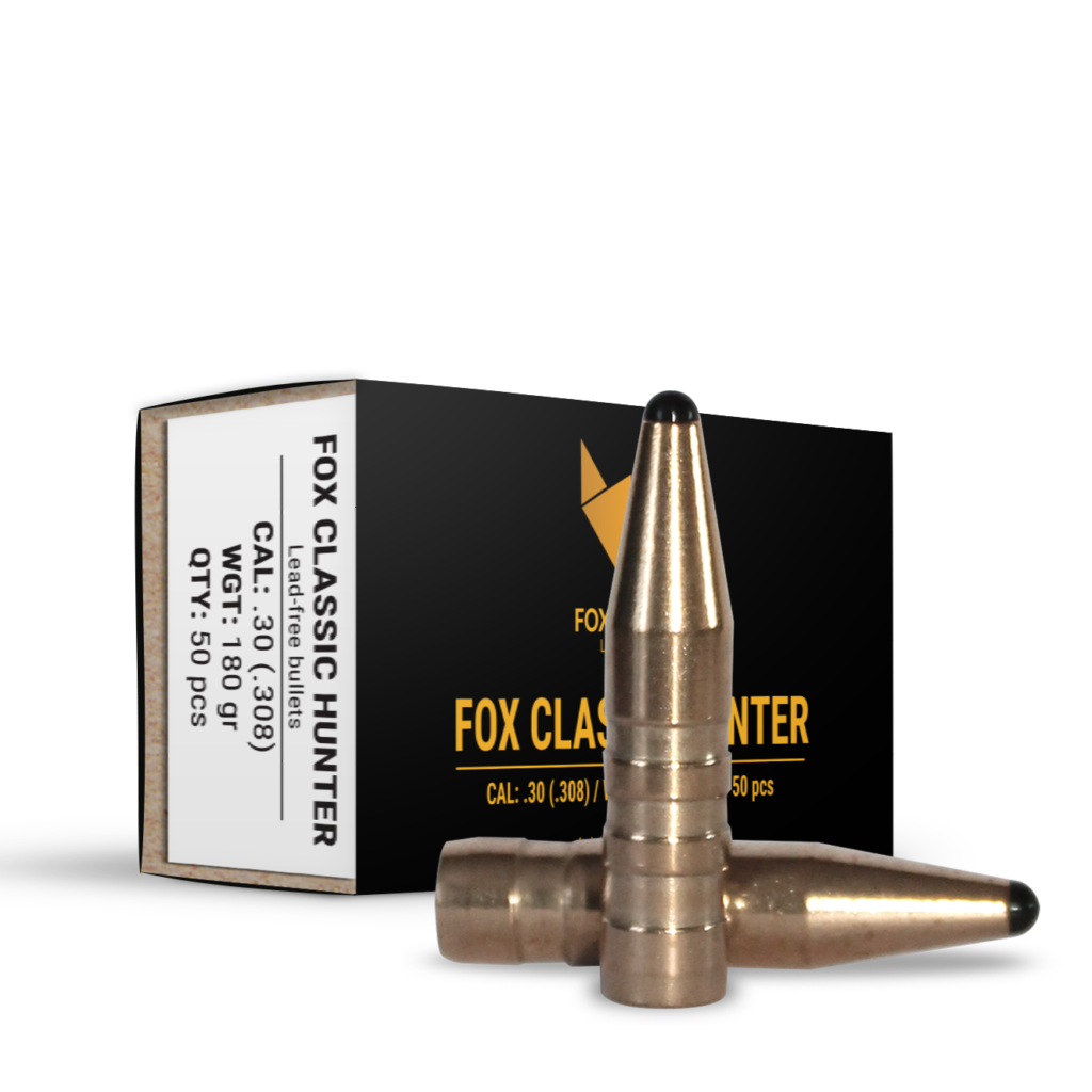 Fox Bullets Kulor .30 180gr Classic Hunter