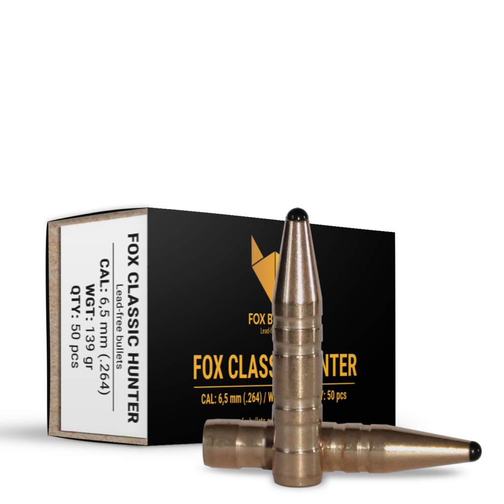 Fox Bullets Kulor 6,5mm 139gr Classic Hunter