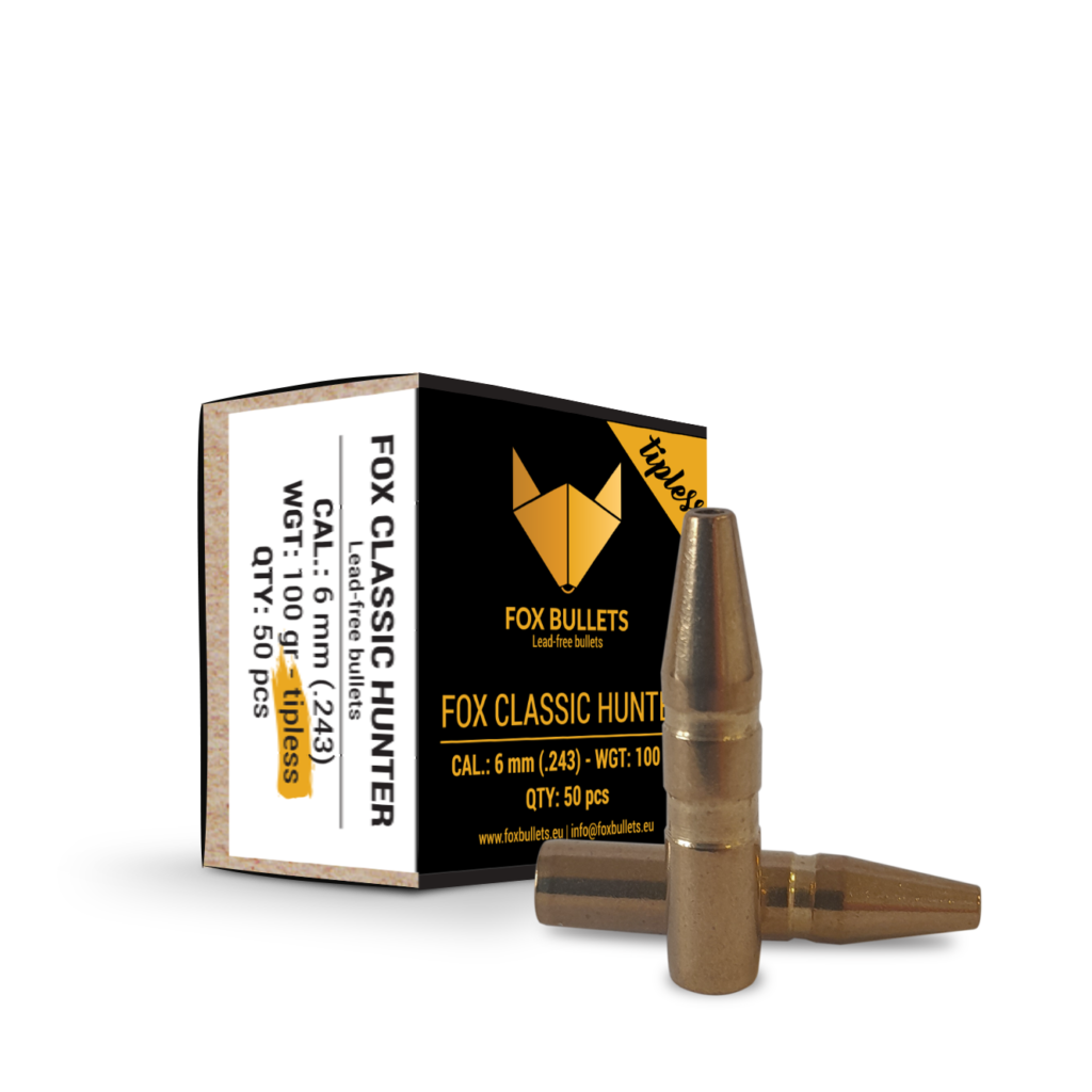 Fox Bullets Kulor 6mm 100gr Classic Hunter