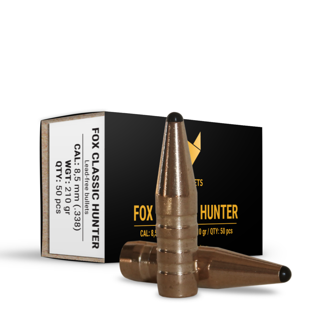 Fox Bullets Kulor 8,5mm 210gr Classic Hunter