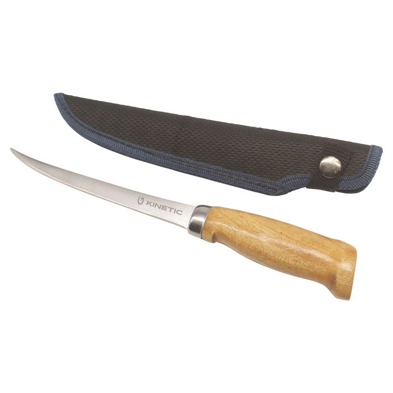Kinetic Nordic Fillet Knife 6"/15cm Wood
