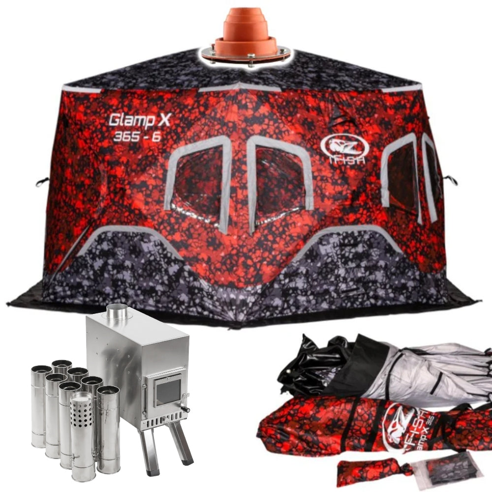 IFISH Glamp X 365-6 Kaminpaket X5
