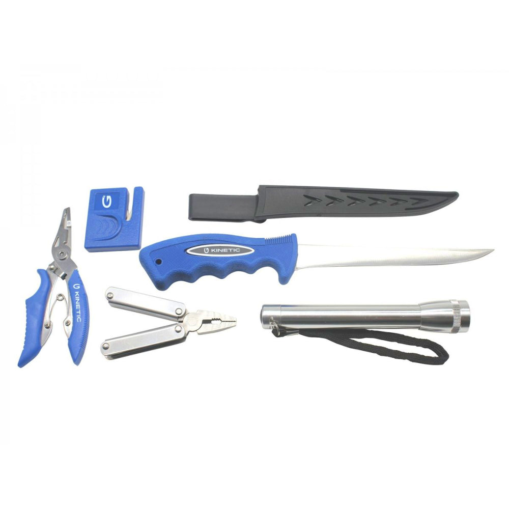 Kinetic Multi-tool kit Black/Blue 5 pcs