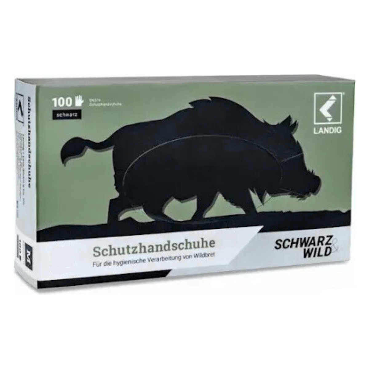 Landig Nitrilhandskar Large 100-p