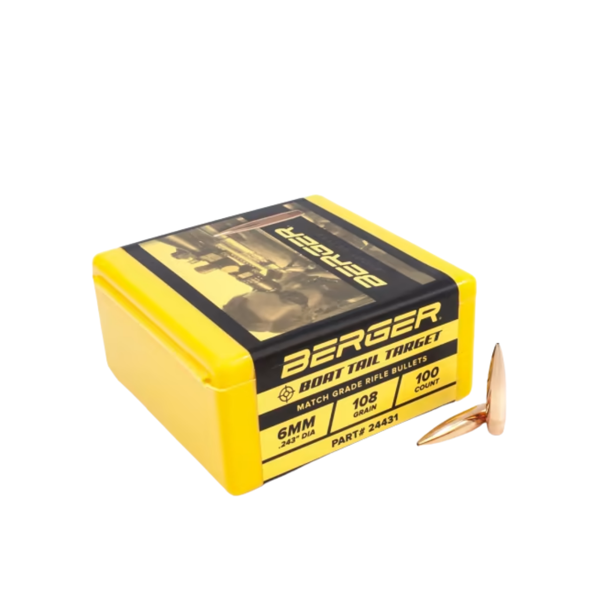 Berger kula 6mm 108gr BT Target 100st