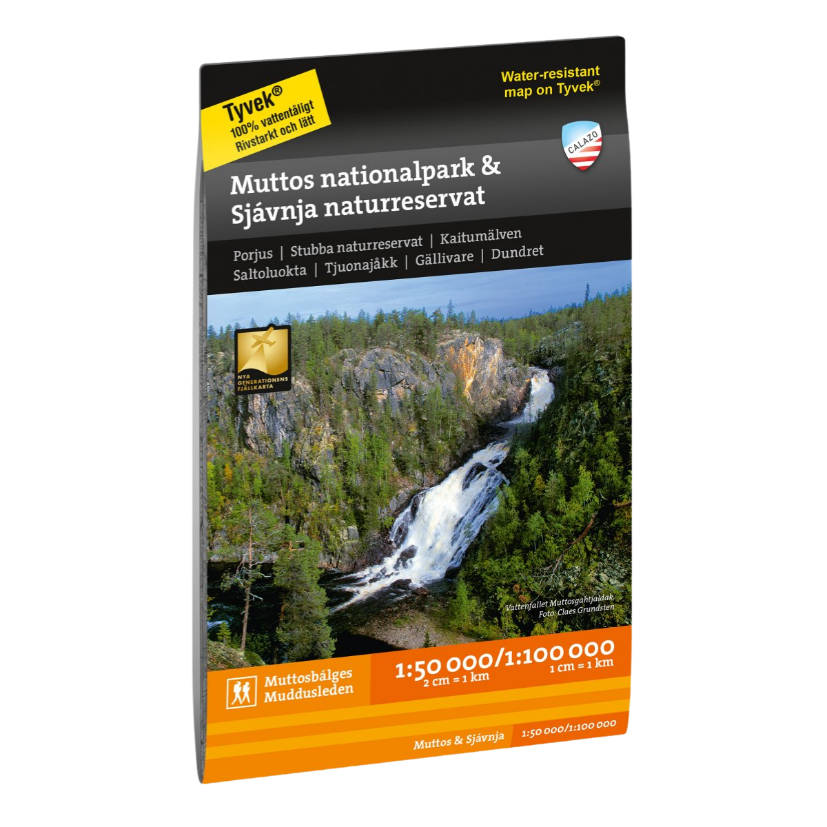 Calazo Karta Muttos Nationalpark & Sjávnja naturreservat