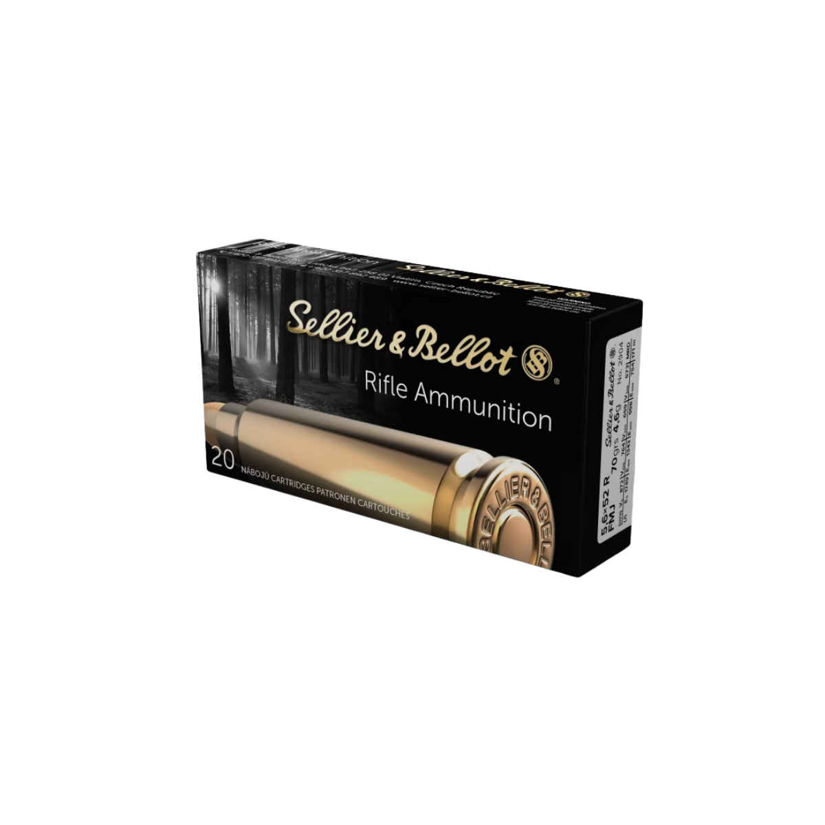 Sellier & Bellot 5,6x52R 70gr SP