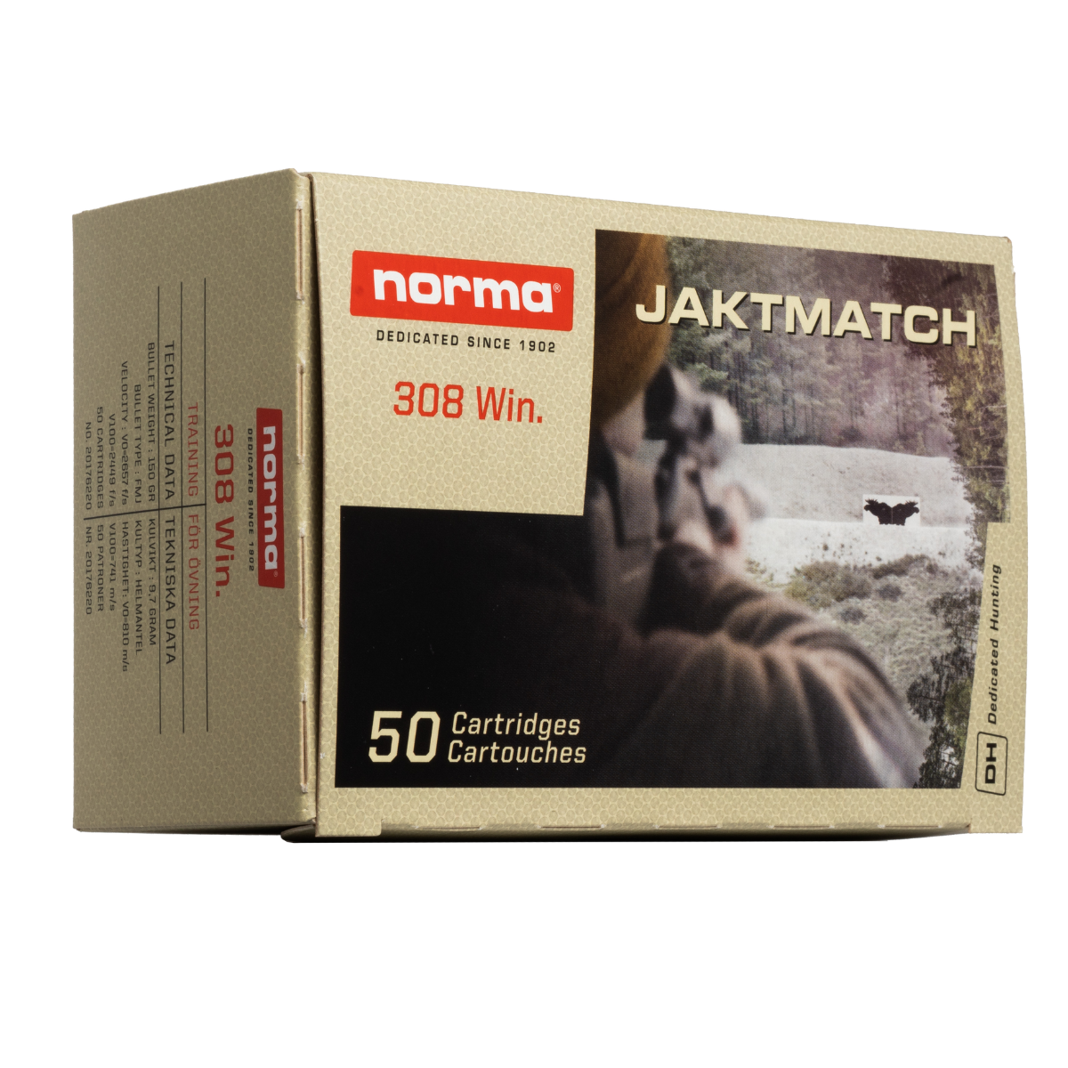 Norma Jaktmatch 8,5x55 Blaser 14,6g