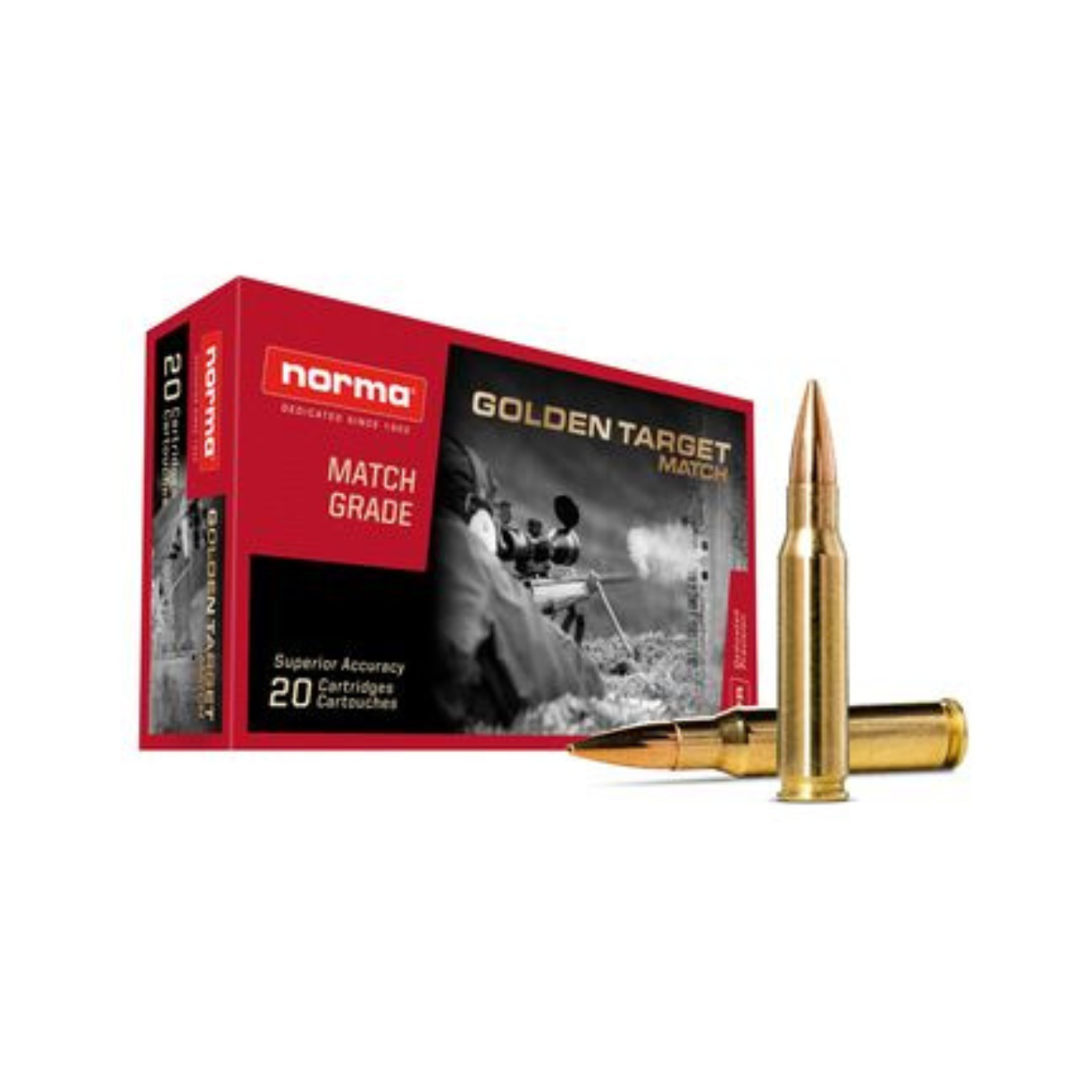 Norma .308 Win 10g 155gr GoldenTarget