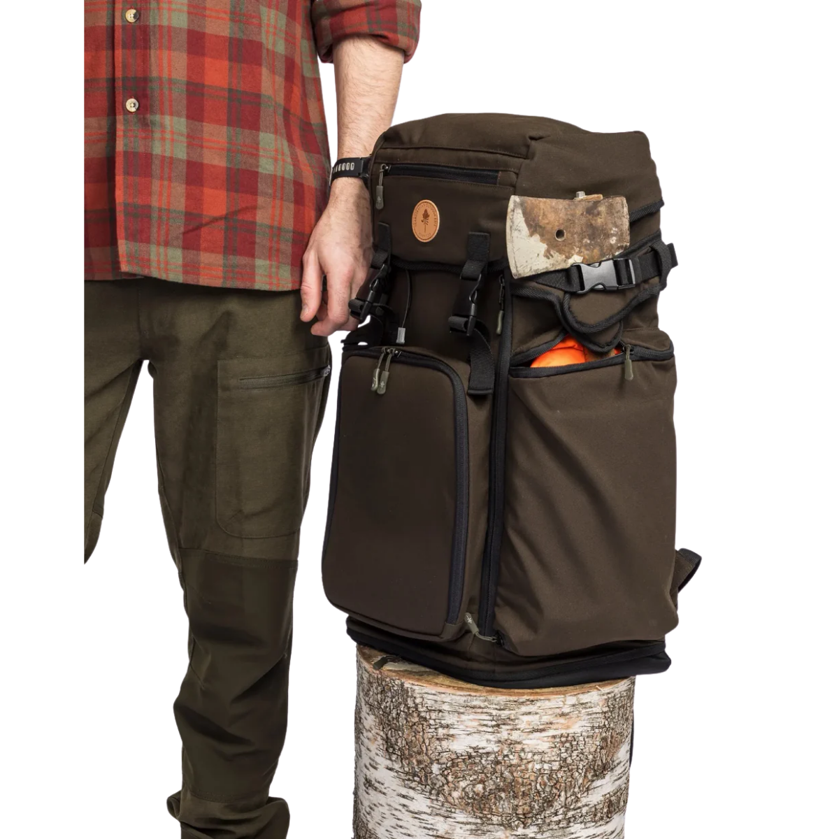 Pinewood Wildmark 2.0 Chair Backpack Suede Brown