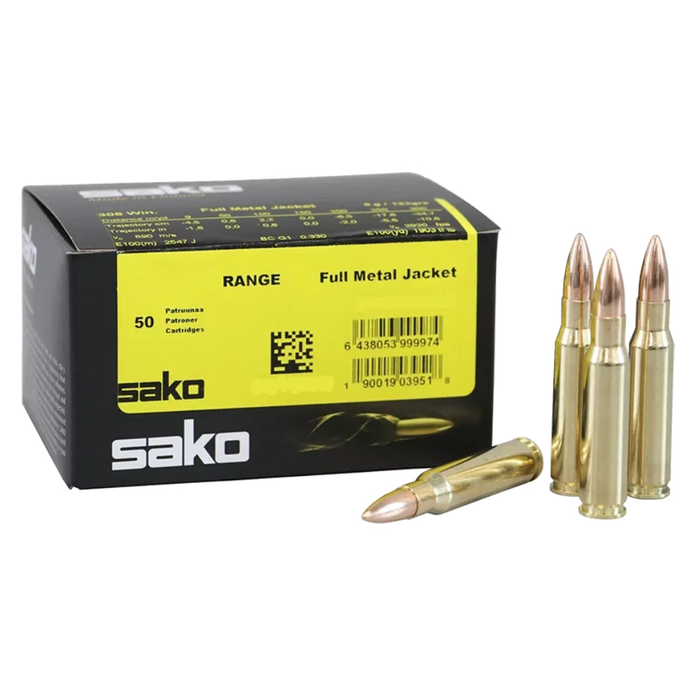 Sako .30-06 123gr Range FMJ 20st