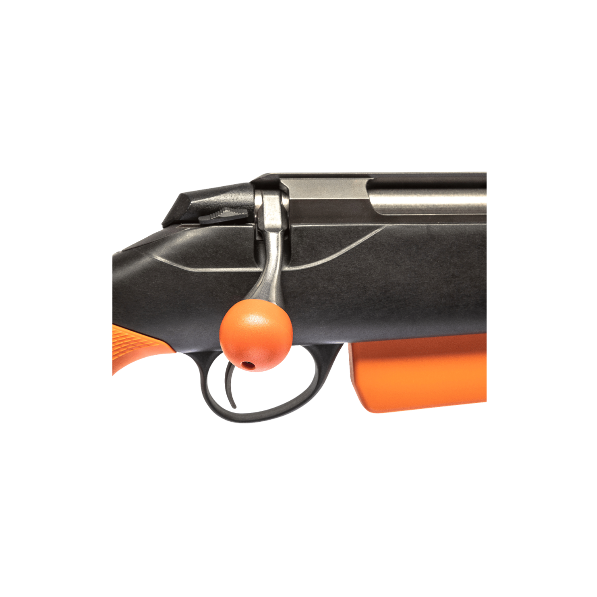 Tikka T3x/T3 Large Bolt Knob Orange