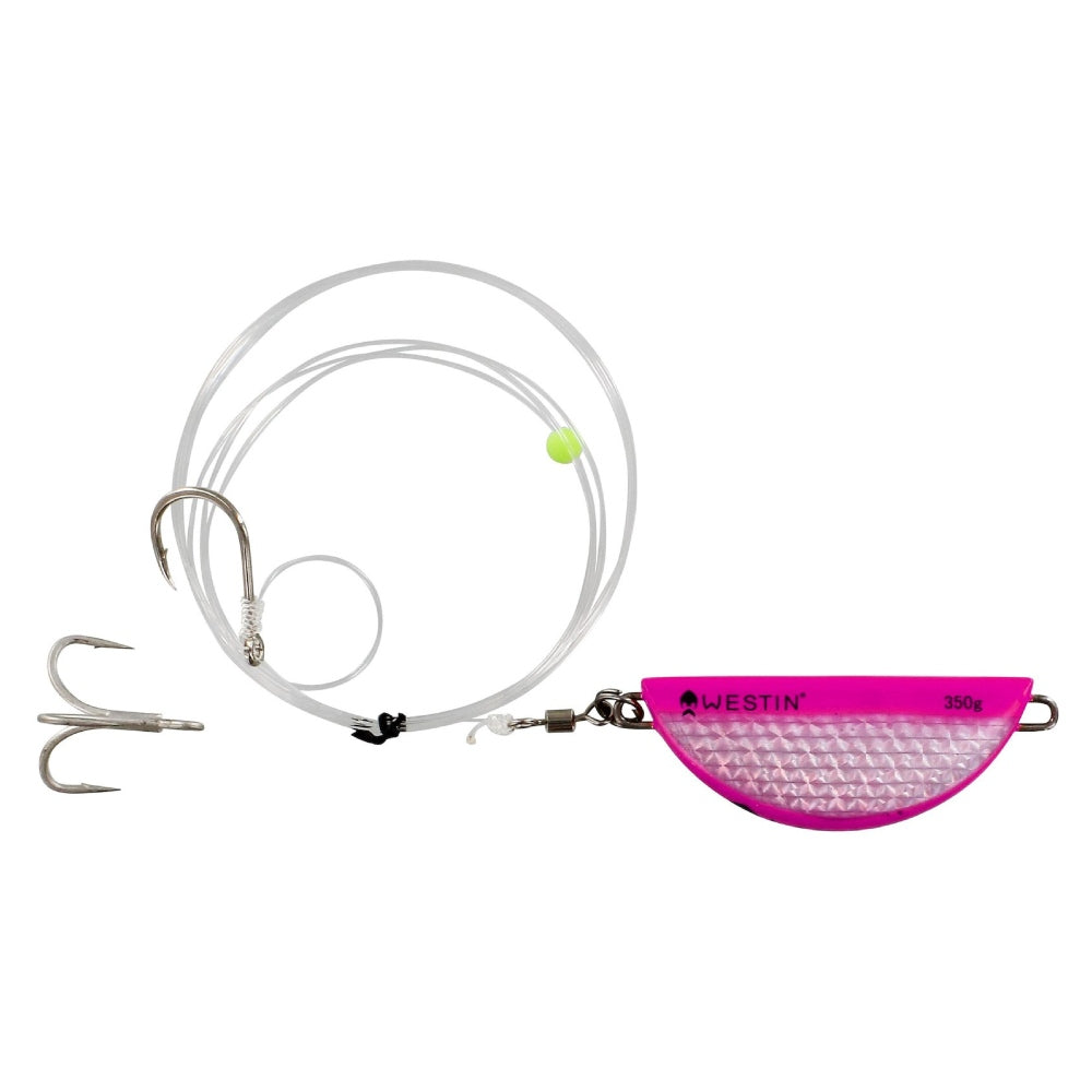 Westin Halibut Anti Twist Rig 350g Pink Flash