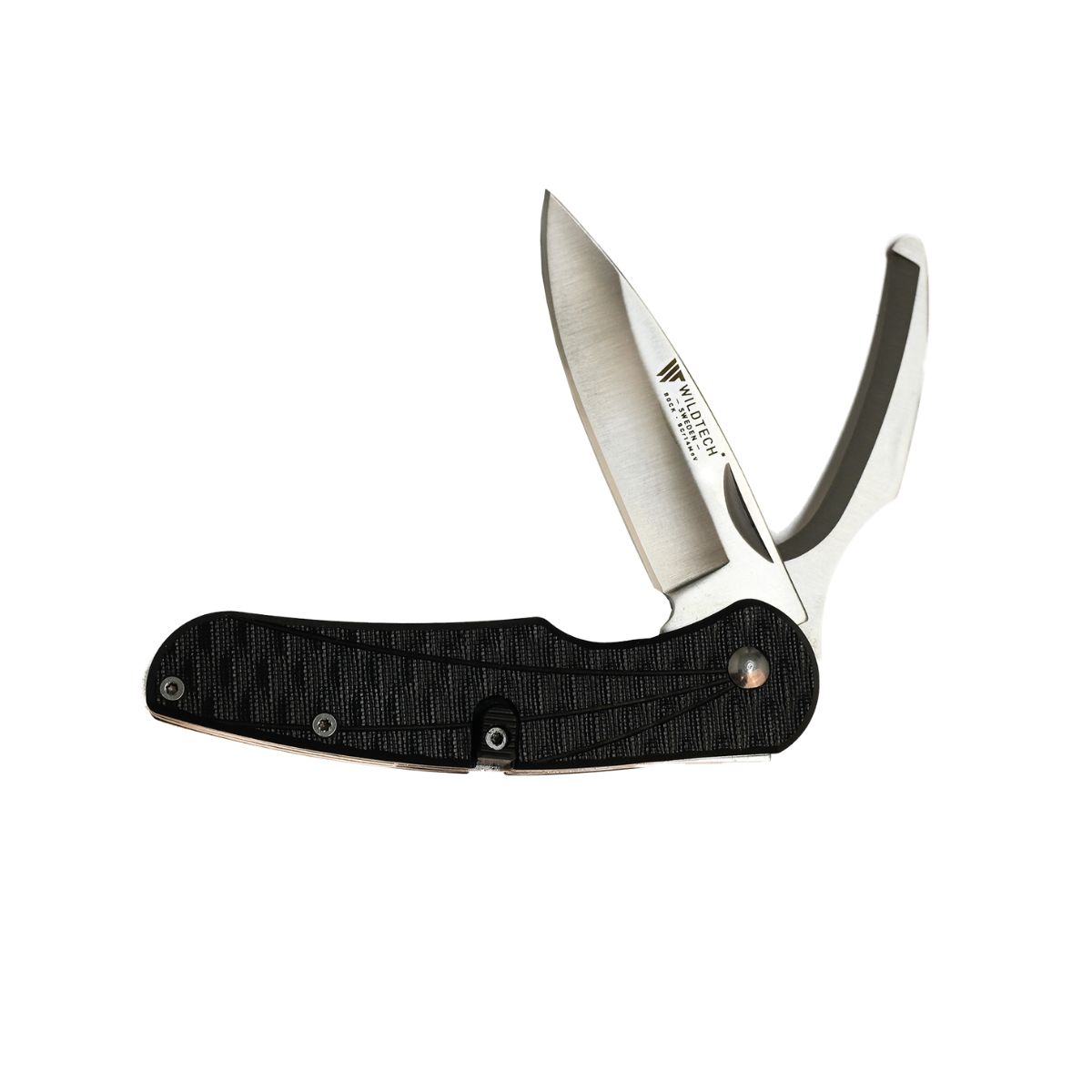 Wildtech BOCK Black | Jaktkniv med buköppnare