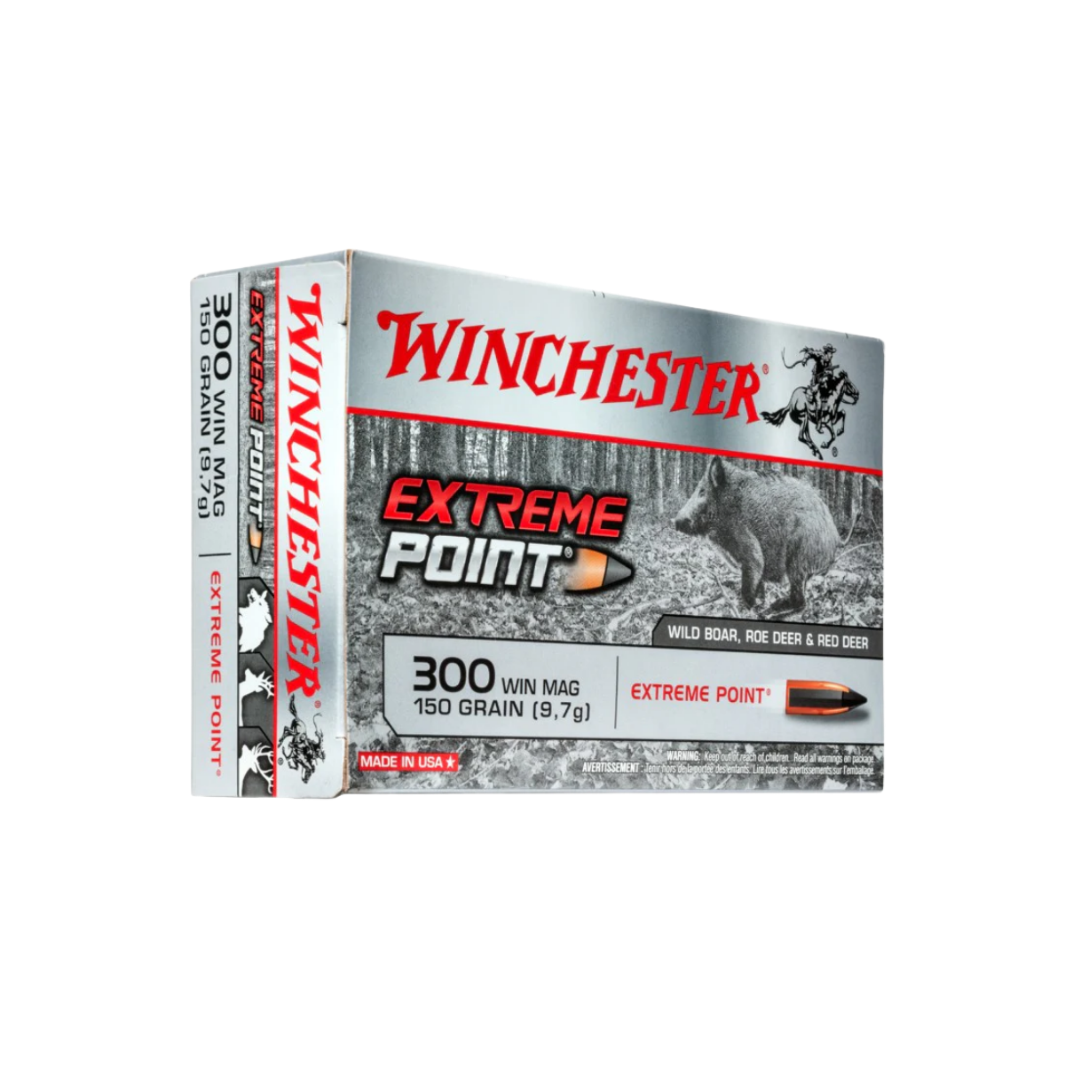 300 Win Mag 150gr Extreme Point Copper Impact