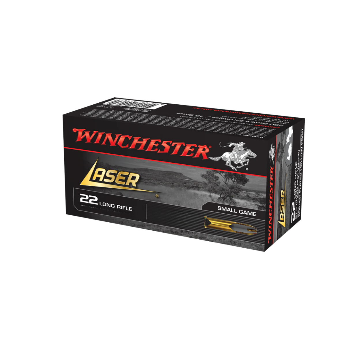 Winchester .22LR Laser Solid Point