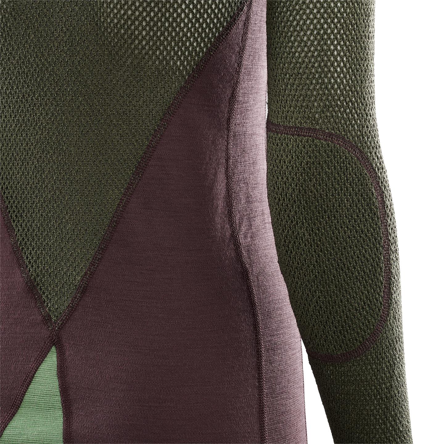 Aclima Woolnet Hybrid Crewmeck Dam