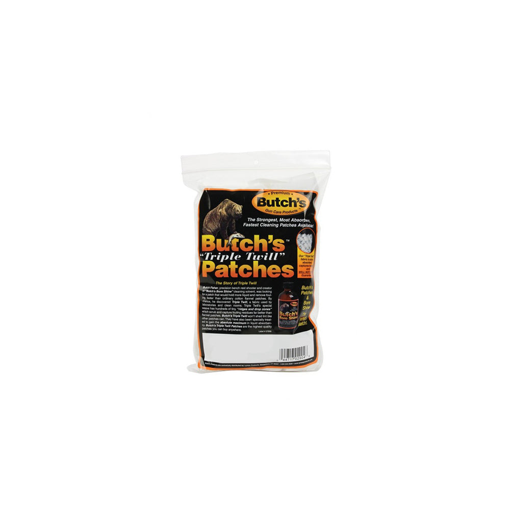 Butch´s Triple Twill Putslappar Hagel 75st