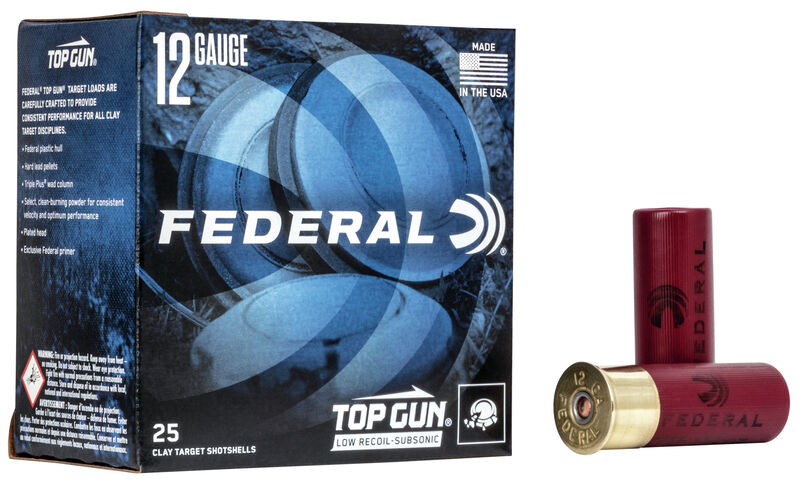 Federal Top Gun Lead Subsonic 12/70 32g 7.5