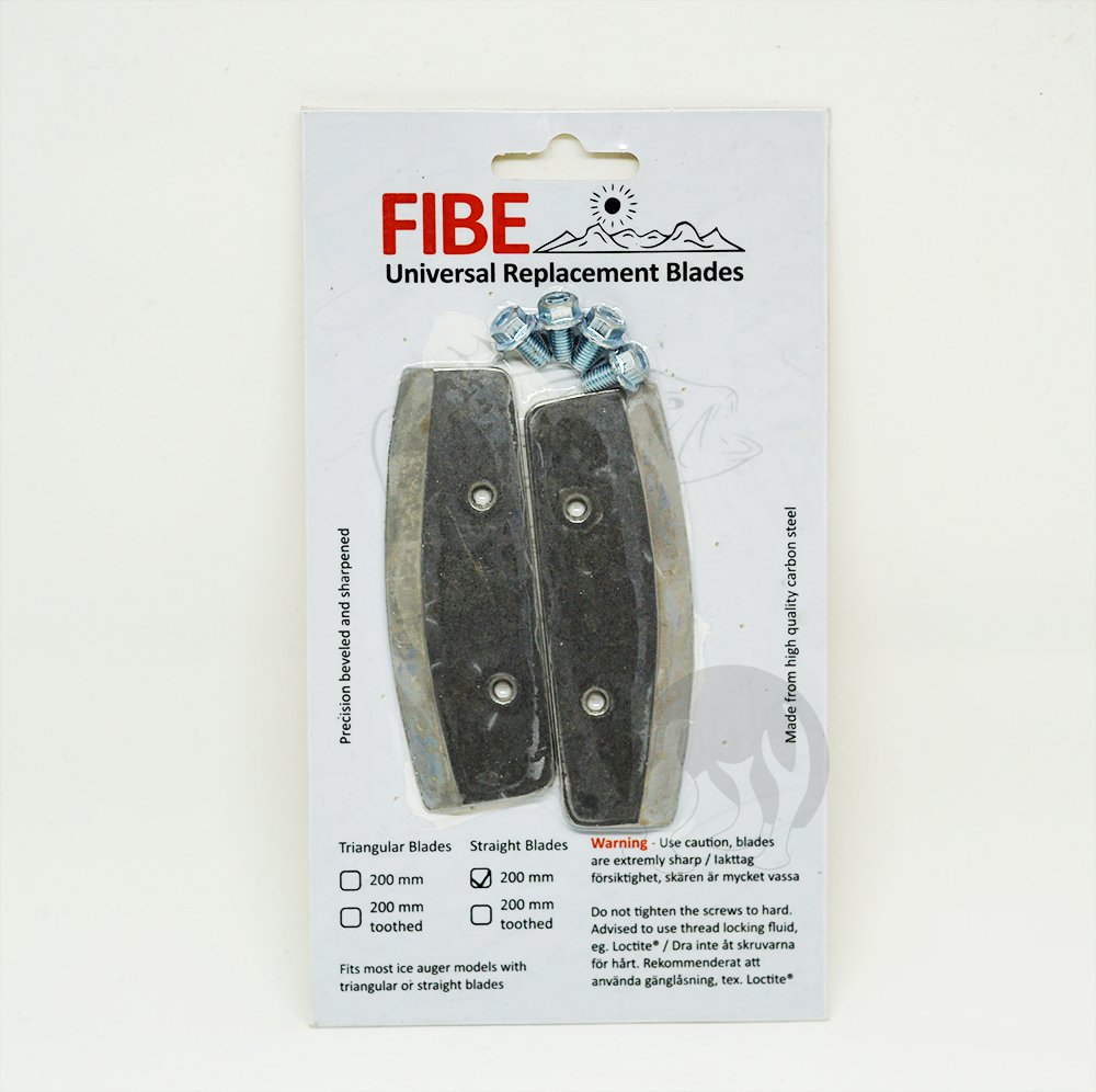 Fibe Reservskär 200mm Raka