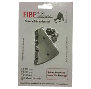 Fibe Reservskär Tandade 200mm