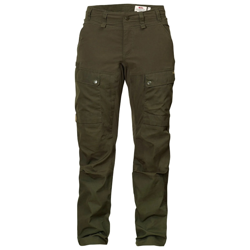 Fjällräven Lappland Hybrid byxa Dam - Dark Olive