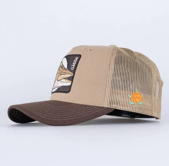 Great Norrland Gädda Trucker Keps Hooked Khaki