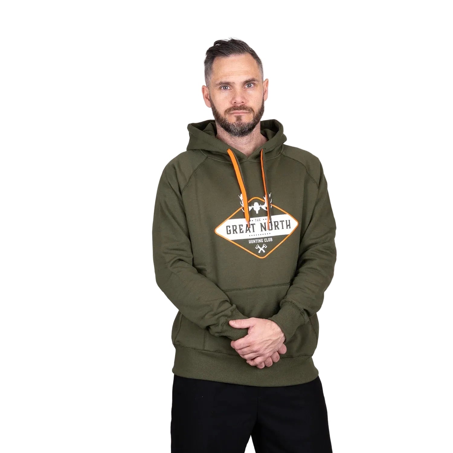 Great North Hoodie Rifle Green Olive
