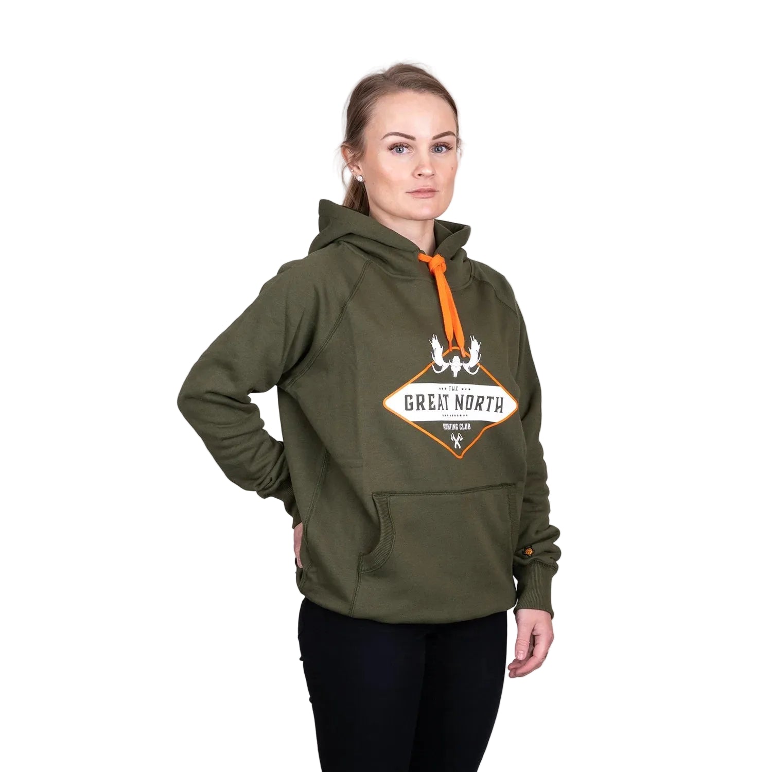Great North Hoodie Rifle Green Olive
