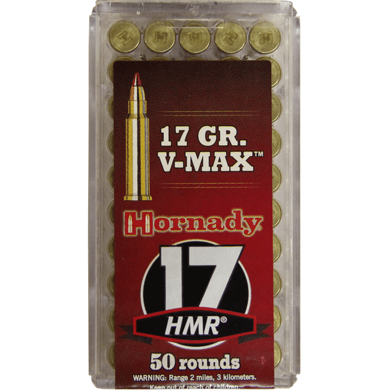 Hornady 17 HMR 17gr V-Max