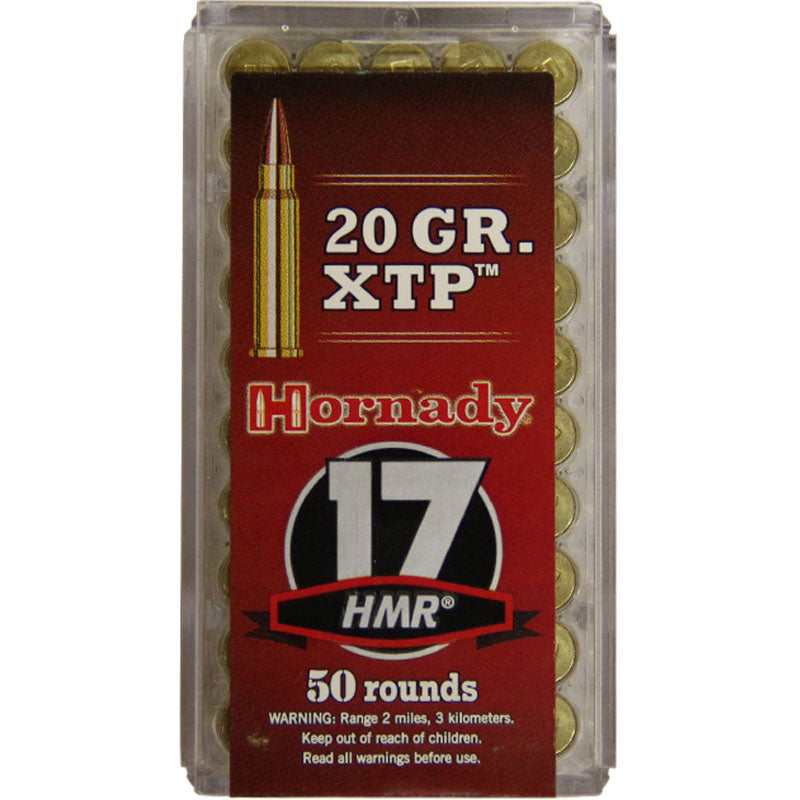 Hornady 17 HMR 20gr XTP