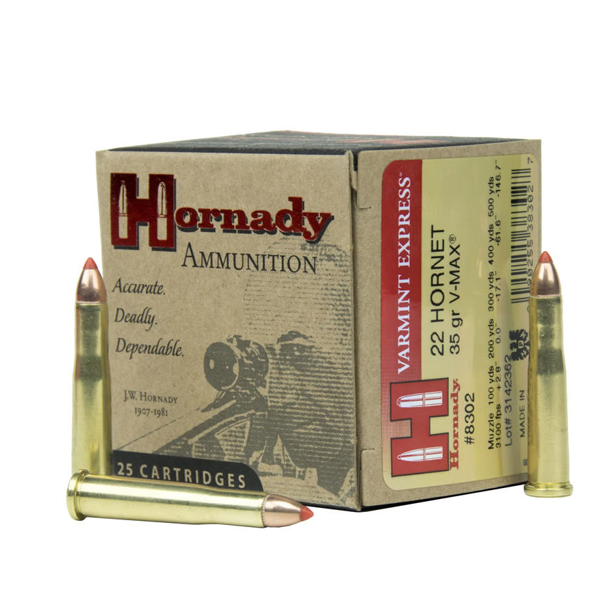 Hornady.22 Hornet 35gr V-Max