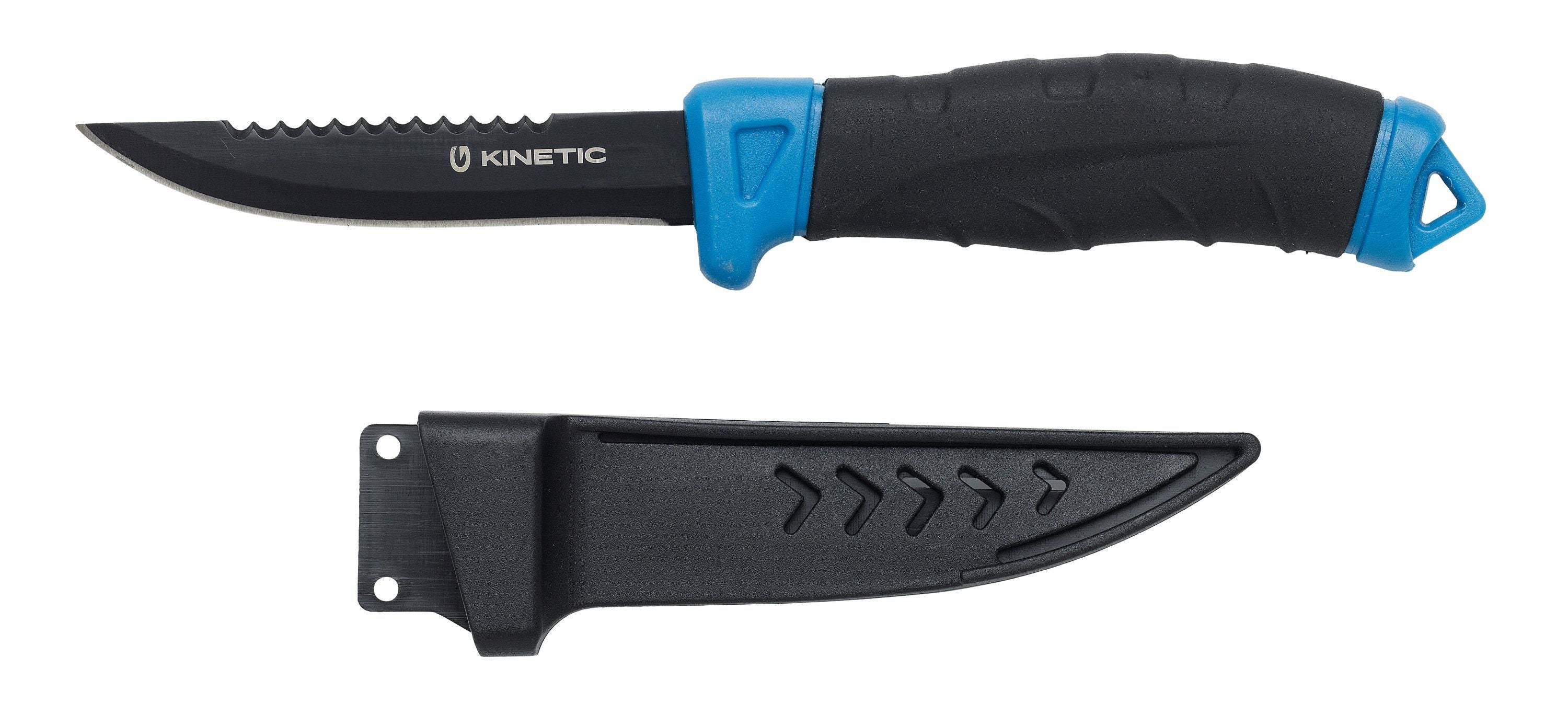 Kinetic Fillet Knife 4"/10cm Black/Blue
