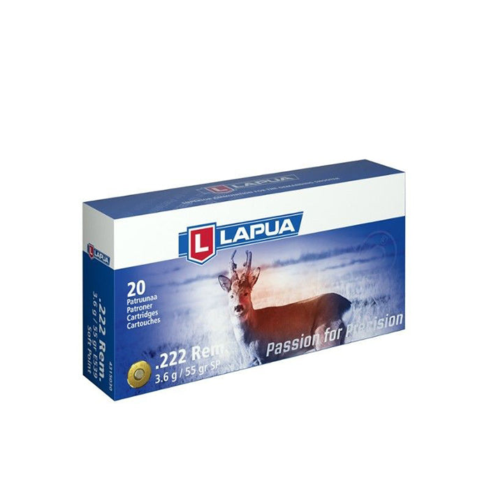 Lapua.222 Rem 3,6g SP